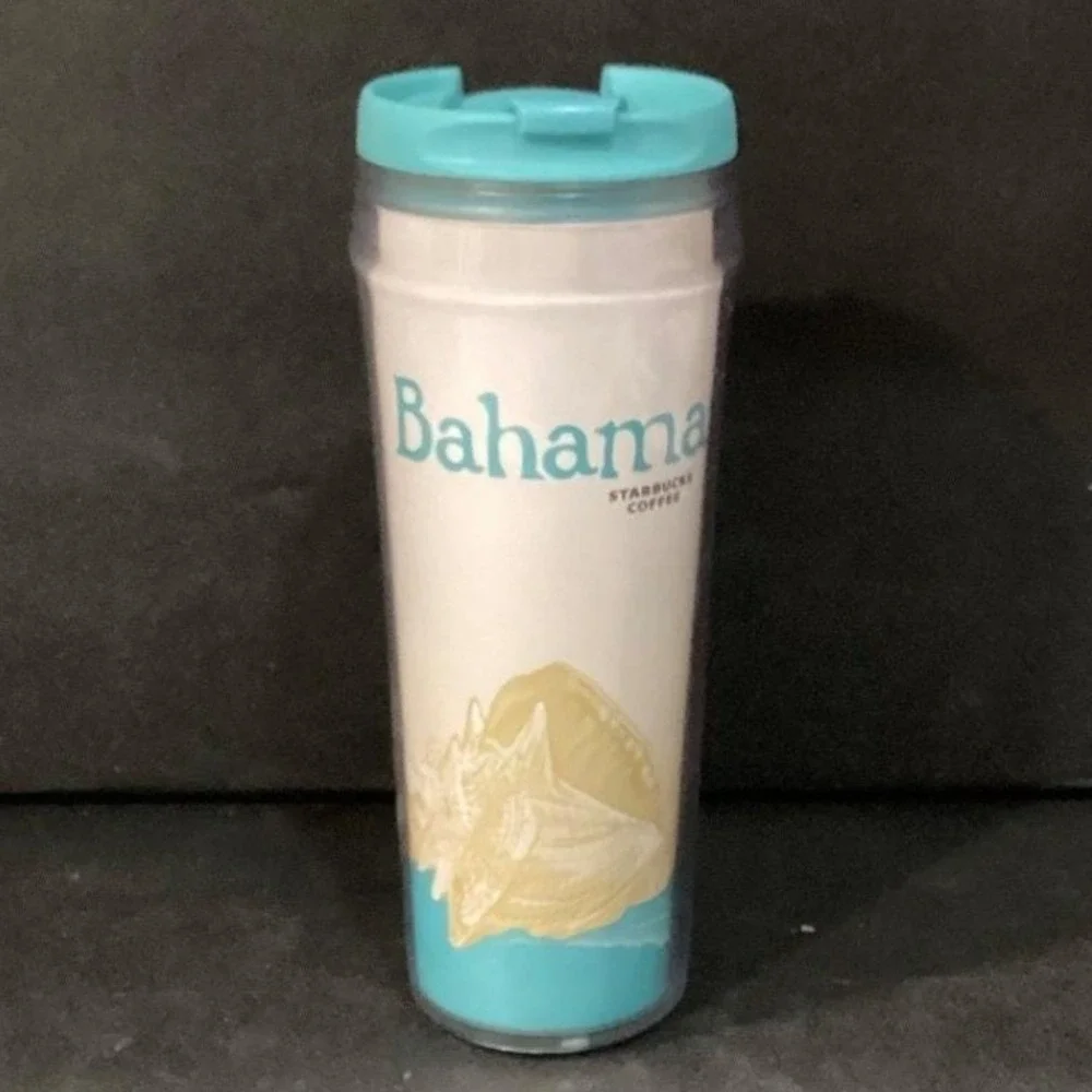 Starbucks Global Icon Series Bahama Tumbler, Vintage 12 Oz Travel Mug, Drinkware